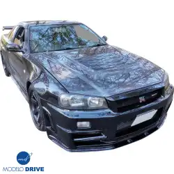 Carbon Fiber NISM N1 Hood > Nissan Skyline (R34) GTR 1999-2004 image - 24