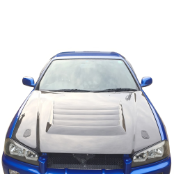 ModeloDrive Carbon Fiber NISM N1 Hood > Nissan Skyline (R34) GTR 1999-2004 image - 1