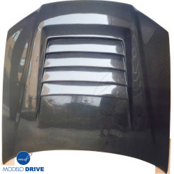 ModeloDrive Carbon Fiber NISM N1 Hood > Nissan Skyline (R34) GTR 1999-2004 image - 4