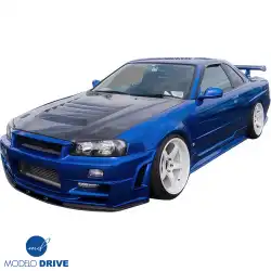 Carbon Fiber NISM N1 Hood > Nissan Skyline (R34) GTR 1999-2004 image - 10