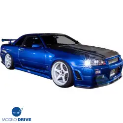 Carbon Fiber NISM N1 Hood > Nissan Skyline (R34) GTR 1999-2004 image - 11