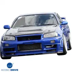 Carbon Fiber NISM N1 Hood > Nissan Skyline (R34) GTR 1999-2004 image - 12