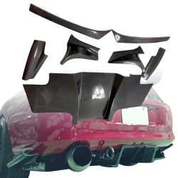 ModeloDrive Carbon Fiber TSEC Diffuser 7pc > Toyota Supra (JZA80) 1993-1998 image - 1