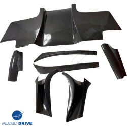 ModeloDrive Carbon Fiber TSEC Diffuser 7pc > Toyota Supra (JZA80) 1993-1998 image - 4