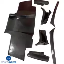 Carbon Fiber TSEC Diffuser 7pc > Toyota Supra (JZA80) 1993-1998 image - 5