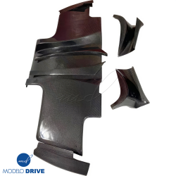 ModeloDrive Carbon Fiber TSEC Diffuser 7pc > Toyota Supra (JZA80) 1993-1998 image - 7