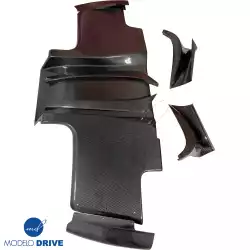 Carbon Fiber TSEC Diffuser 7pc > Toyota Supra (JZA80) 1993-1998 image - 8