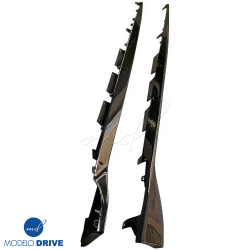 ModeloDrive Carbon Fiber OER Side Skirts > Toyota Supra (A90 A91) 2019-2023 image - 2