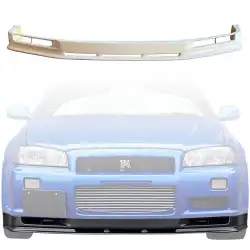 FRP NISM S-Tune Z Integrated Front Lip Valance > Nissan Skyline (R34) GTT 1999-2004 > 2dr Coupe image - 1
