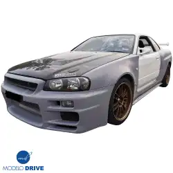 FRP TSEC Front Bumper > Nissan Skyline (R34) GTR 1999-2004 > 2dr Coupe image - 2