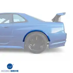 FRP NISM R-Tune Fender Flares (rear) > Nissan Skyline (R34) GTR 1999-2004 > 2dr Coupe image - 6