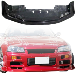 ModeloDrive FRP ASEL Front Lip w Undertray > Nissan Skyline (R34) GTR 1999-2004 image - 8