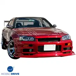 FRP ASEL Front Lip w Undertray > Nissan Skyline (R34) GTR 1999-2004 image - 13