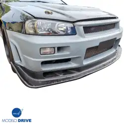 FRP ASEL Front Lip w Undertray > Nissan Skyline (R34) GTR 1999-2004 image - 2