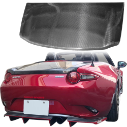ModeloDrive Carbon Fiber Recessed Trunk > Mazda Miata (ND) 2016-2025 image - 1