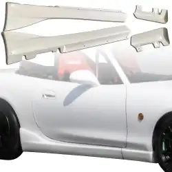 FRP MSPE Side Skirts 4pc > Mazda Miata (NB) 1998-2005 image - 1