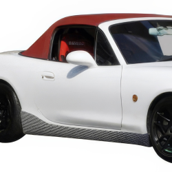 ModeloDrive Carbon Fiber MSPE Side Skirts 4pc > Mazda Miata (NB) 1998-2005 image - 1