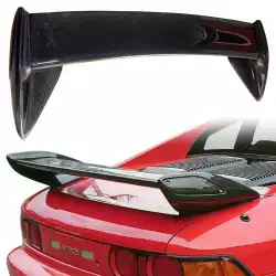Carbon Fiber TRDE Rev5 Spoiler Wing > Toyota MR2 (SW20) 1991-1995 image - 13
