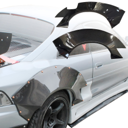 ModeloDrive Carbon Fiber TKYO Wide Body Flares (rear) > Toyota MR2 (SW20) 1991-1995 image - 22