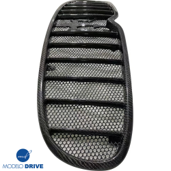ModeloDrive Carbon Fiber Vertical Grille > Maserati Quattroporte 2005-2008 image - 5