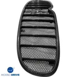 Carbon Fiber Vertical Grille > Maserati Quattroporte 2005-2008 image - 5