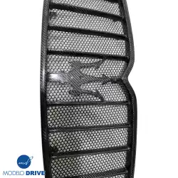Carbon Fiber Vertical Grille > Maserati Quattroporte 2005-2008 image - 6