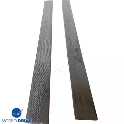 Carbon Fiber Door Sills > Maserati Quattroporte 2005-2008 image - 2