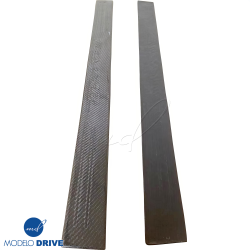 ModeloDrive Carbon Fiber Door Sills > Maserati Quattroporte 2005-2008 image - 3