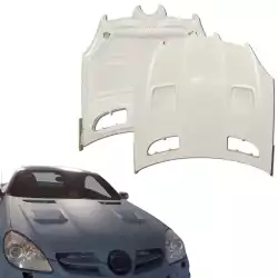 FRP BLK Series Hood > Mercedes-Benz SLK (R171) 2005-2011 image - 1