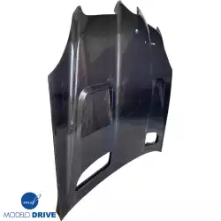 Carbon Fiber BLK Series Hood > Mercedes-Benz SLK (R171) 2005-2011 image - 4
