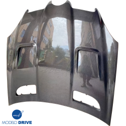 ModeloDrive Carbon Fiber BLK Series Hood > Mercedes-Benz SLK (R171) 2005-2011 image - 5