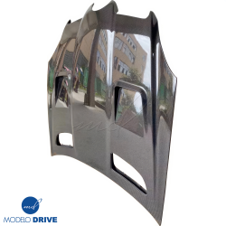 ModeloDrive Carbon Fiber BLK Series Hood > Mercedes-Benz SLK (R171) 2005-2011 image - 6