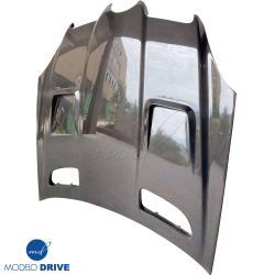 ModeloDrive Carbon Fiber BLK Series Hood > Mercedes-Benz SLK (R171) 2005-2011 image - 8