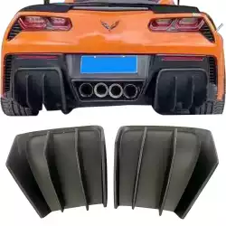 FRP Dual Diffusers 2pc > Chevrolet Corvette (C7) 2014-2019 image - 13