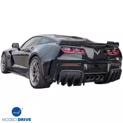 FRP Dual Diffusers 2pc > Chevrolet Corvette (C7) 2014-2019 image - 2