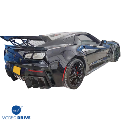 ModeloDrive Carbon Fiber Dual Diffusers 2pc > Chevrolet Corvette (C7) 2014-2019 image - 10