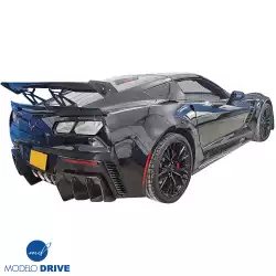 Carbon Fiber Dual Diffusers 2pc > Chevrolet Corvette (C7) 2014-2019 image - 10