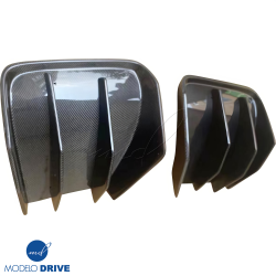 ModeloDrive Carbon Fiber Dual Diffusers 2pc > Chevrolet Corvette (C7) 2014-2019 image - 3