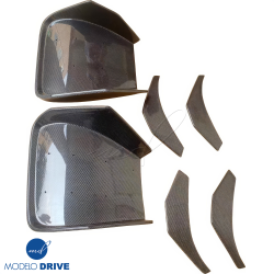 ModeloDrive Carbon Fiber Dual Diffusers 2pc > Chevrolet Corvette (C7) 2014-2019 image - 6