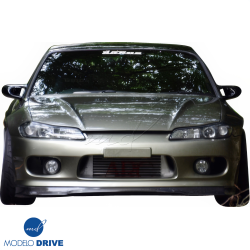 ModeloDrive Carbon Fiber AFLU Front Lip > Nissan Silvia (S15) 1999-2002 image - 15