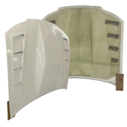 ModeloDrive FRP COWL Louver Hood Skin > Nissan Silvia (S15) 1999-2002 image - 1