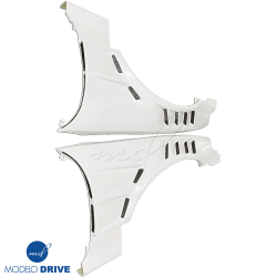 ModeloDrive FRP DMA RS Wide Body XL 75mm Fenders (front) > Nissan Silvia (S15) 1999-2002 image - 2