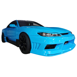 ModeloDrive FRP DMA RS Wide Body Front Bumper > Nissan Silvia (S15) 1999-2002 image - 1