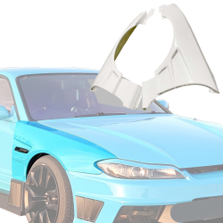 ModeloDrive FRP DMA RS Wide Body v1 50mm Fenders (front) > Nissan Silvia (S15) 1999-2002 image - 1