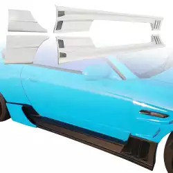 FRP DMA RS Wide Body Side Skirts 4pc > Nissan Silvia (S15) 1999-2002 image - 1