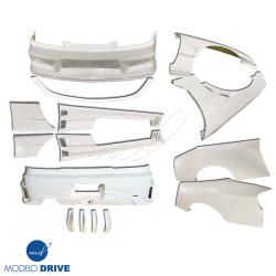 ModeloDrive FRP DMA RS Wide Body v1 Kit > Nissan Silvia (S15) 1999-2002 image - 2