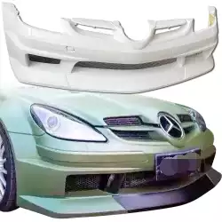 FRP BLK Series Wide Body Front Bumper > Mercedes-Benz SLK (R171) 2005-2011 image - 1