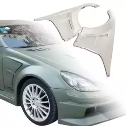 FRP BLK Series Wide Body Fenders (front) > Mercedes-Benz SLK (R171) 2005-2011 image - 1