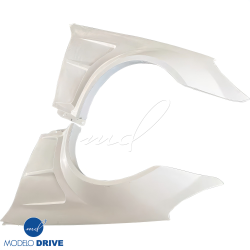 ModeloDrive FRP BLK Series Wide Body Fenders (front) > Mercedes-Benz SLK (R171) 2005-2011 image - 2