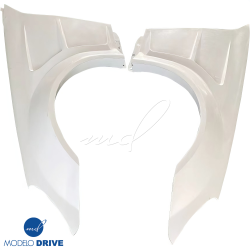 ModeloDrive FRP BLK Series Wide Body Fenders (front) > Mercedes-Benz SLK (R171) 2005-2011 image - 4